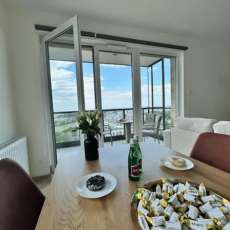Maya's Flats & 101 Sea View - 3 Pokojowy Z Widokiem Na Morze Na Letnicy * Gdansk