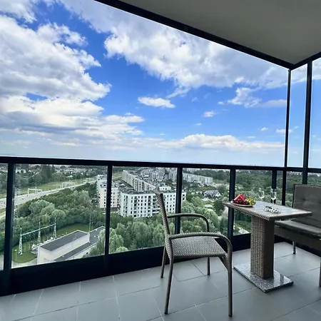 Apartamento Maya's Flats & 101 Sea View - 3 Pokojowy Z Widokiem Na Morze Na Letnicy Gdansk