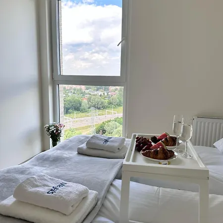 Apartamento Maya's Flats & 101 Sea View - 3 Pokojowy Z Widokiem Na Morze Na Letnicy