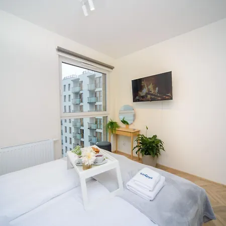 公寓 Maya's Flats & 101 Sea View - 3 Pokojowy A 格但斯克